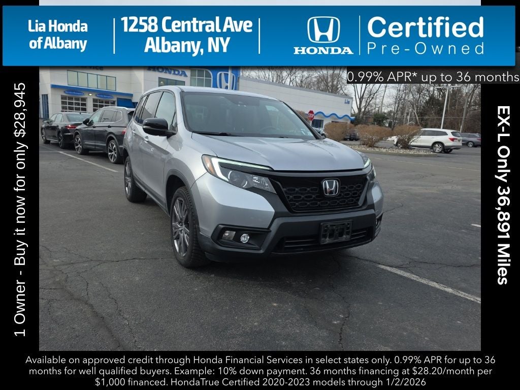 2021 Honda Passport EX-L
