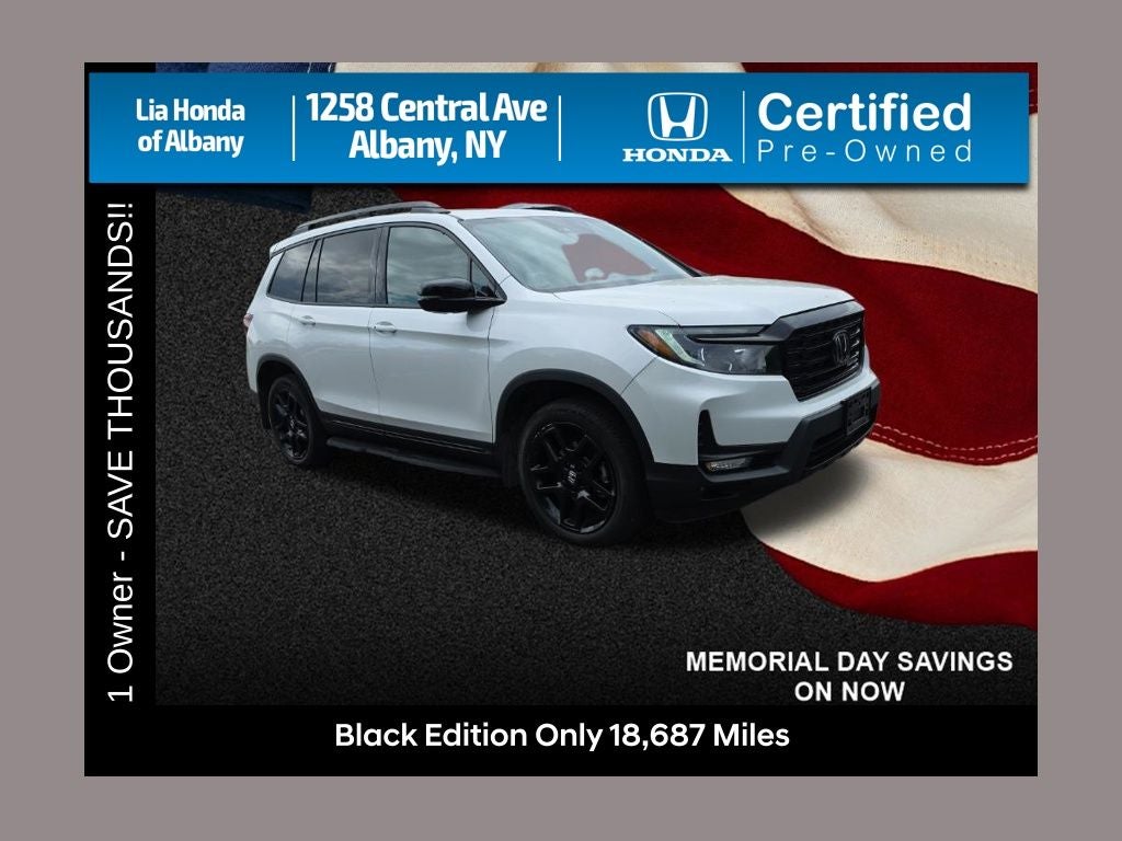 2024 Honda Passport Black Edition
