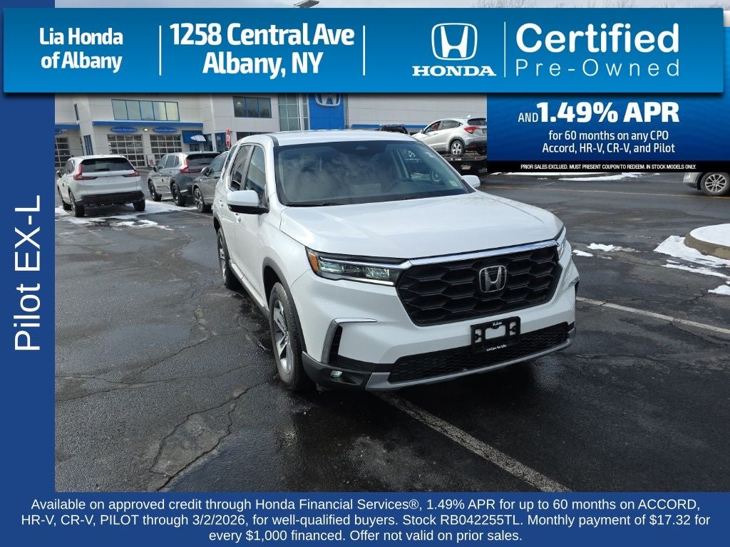 2024 Honda Pilot EX-L 8 Passenger