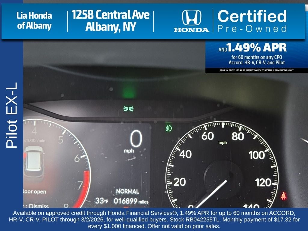 2024 Honda Pilot EX-L 8 Passenger