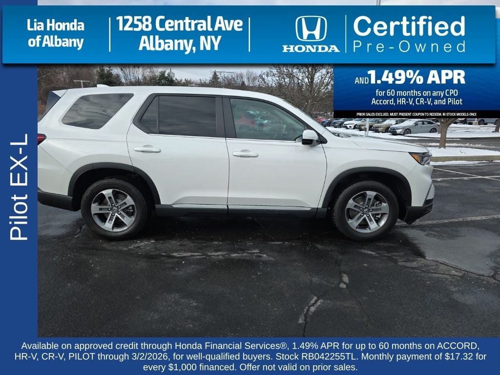 2024 Honda Pilot EX-L 8 Passenger