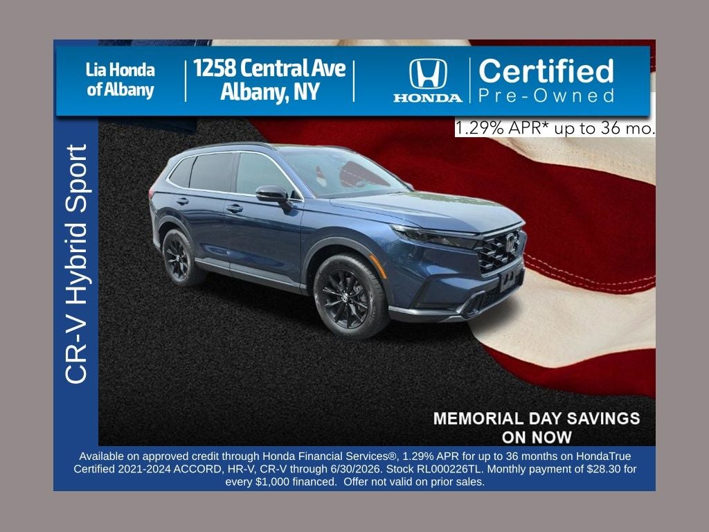 2024 Honda CR-V Hybrid Sport