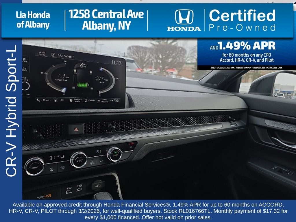 2024 Honda CR-V Hybrid Sport-L