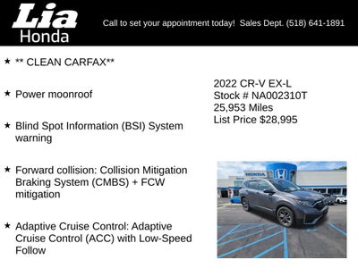 2022 Honda CR-V EX-L