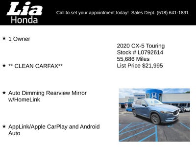 2020 Mazda Mazda CX-5 Touring