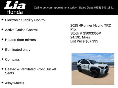 2025 Toyota 4Runner i-FORCE MAX Hybrid TRD Pro