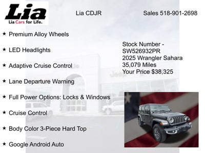2025 Jeep Wrangler Sahara