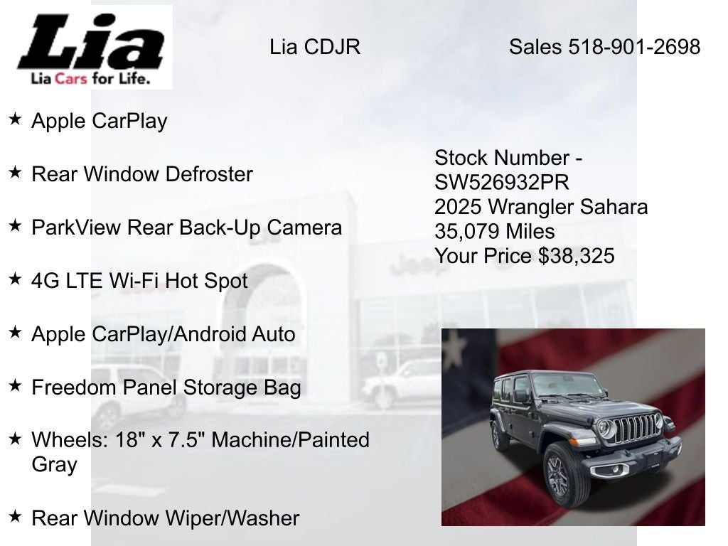2025 Jeep Wrangler Sahara