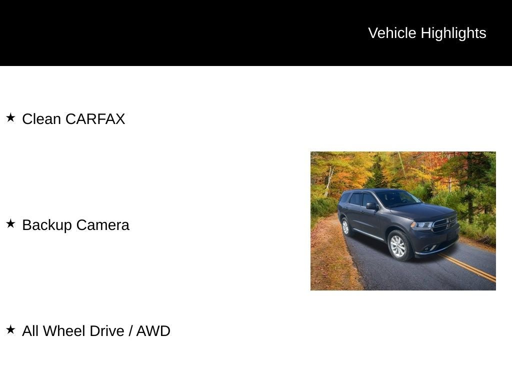 2020 Dodge Durango SXT