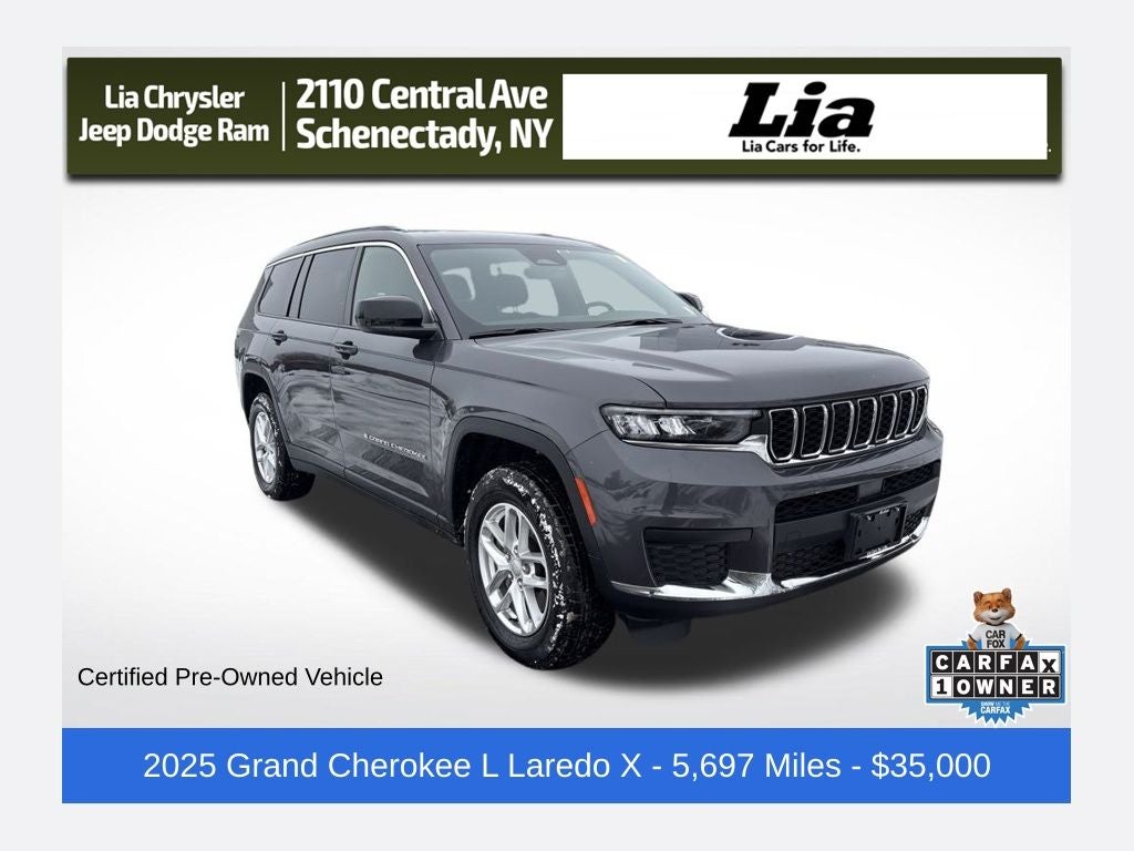 2025 Jeep Grand Cherokee L Laredo