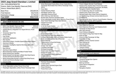 2023 Jeep Grand Cherokee L Limited