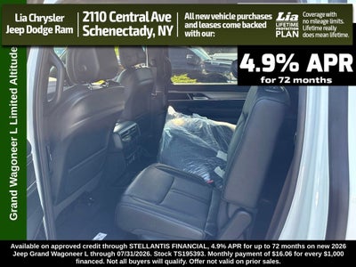 2026 Jeep Grand Wagoneer L Limited Altitude