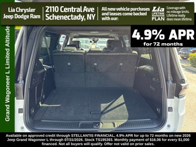 2026 Jeep Grand Wagoneer L Limited Altitude