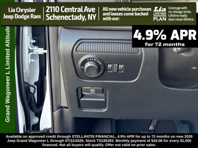 2026 Jeep Grand Wagoneer L Limited Altitude