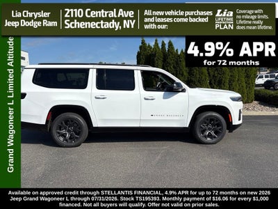 2026 Jeep Grand Wagoneer L Limited Altitude