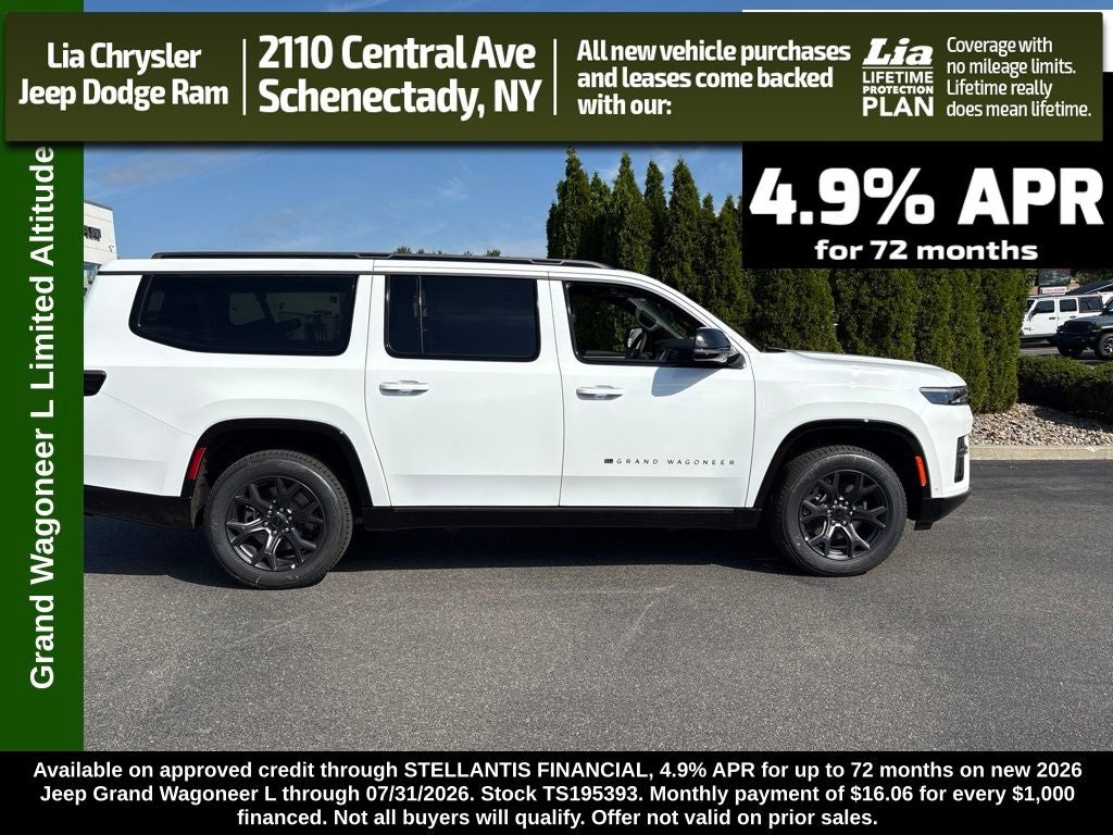 2026 Jeep Grand Wagoneer L Limited Altitude