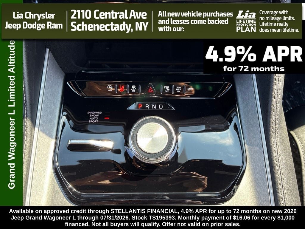 2026 Jeep Grand Wagoneer L Limited Altitude
