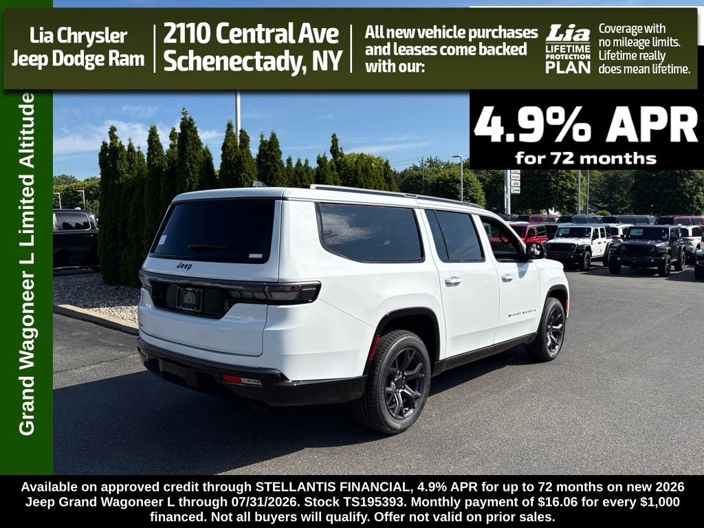 2026 Jeep Grand Wagoneer L Limited Altitude