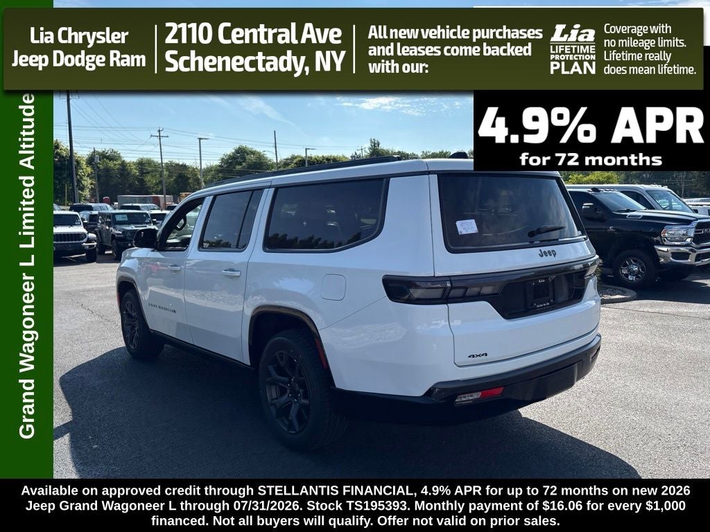 2026 Jeep Grand Wagoneer L Limited Altitude