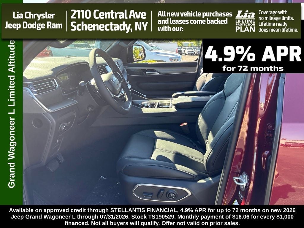 2026 Jeep Grand Wagoneer L Limited Altitude