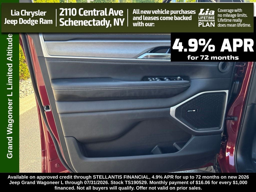 2026 Jeep Grand Wagoneer L Limited Altitude
