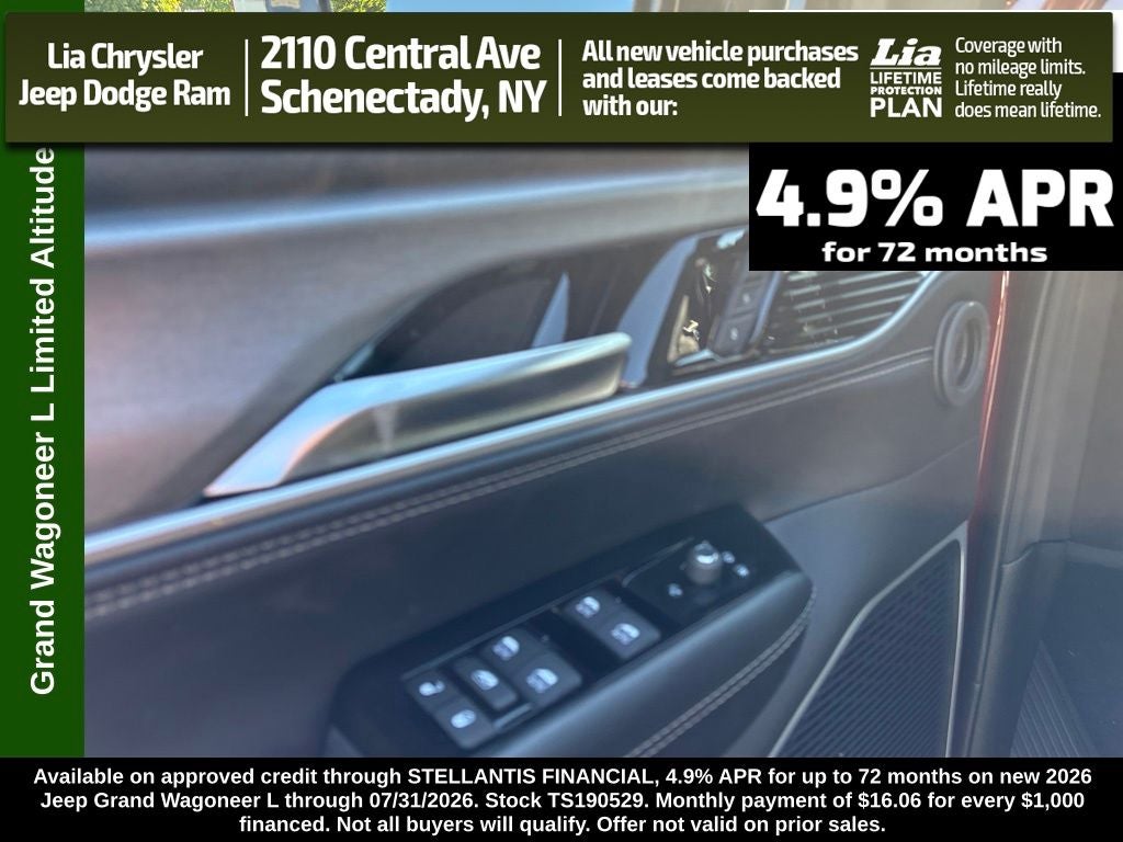 2026 Jeep Grand Wagoneer L Limited Altitude