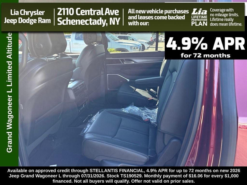 2026 Jeep Grand Wagoneer L Limited Altitude