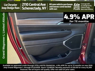 2026 Jeep Grand Wagoneer L Limited Altitude