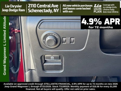 2026 Jeep Grand Wagoneer L Limited Altitude