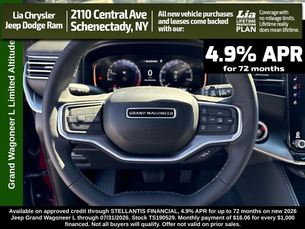 2026 Jeep Grand Wagoneer L Limited Altitude