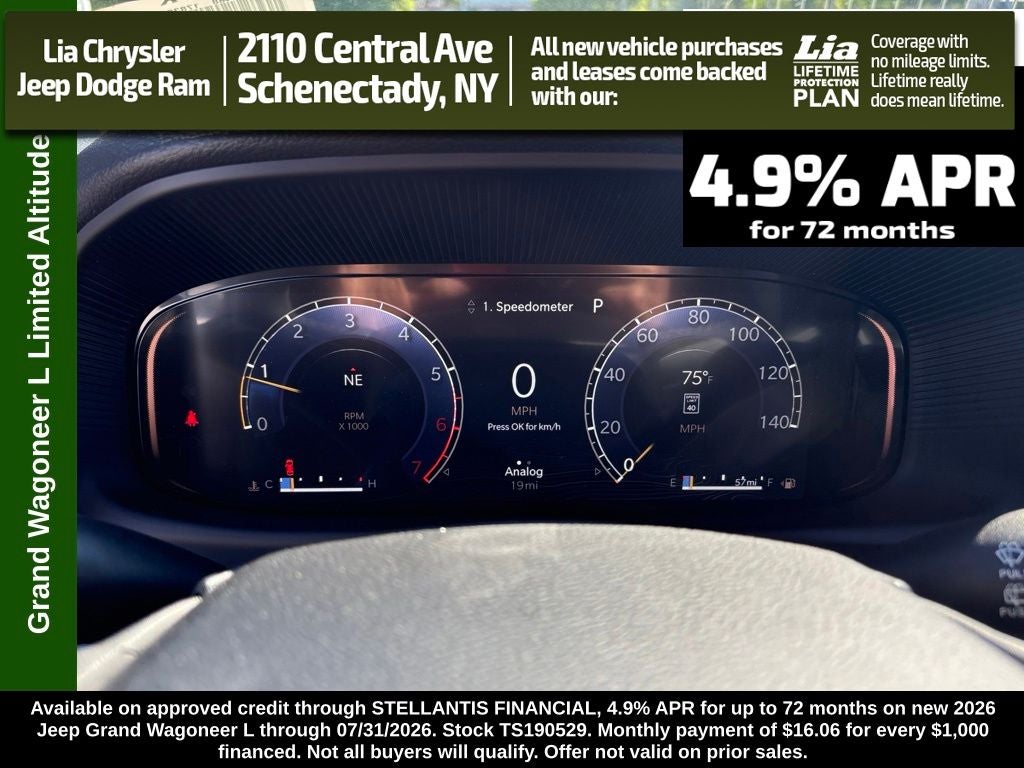 2026 Jeep Grand Wagoneer L Limited Altitude