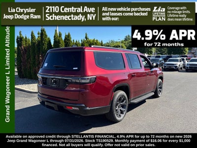 2026 Jeep Grand Wagoneer L Limited Altitude