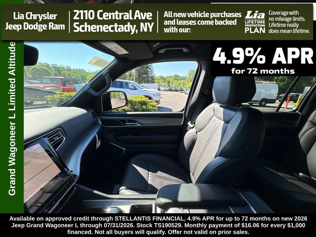 2026 Jeep Grand Wagoneer L Limited Altitude