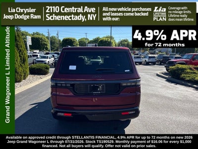 2026 Jeep Grand Wagoneer L Limited Altitude