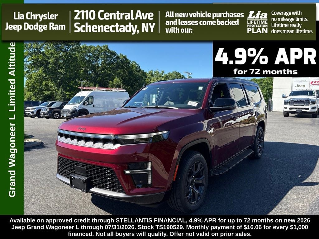 2026 Jeep Grand Wagoneer L Limited Altitude