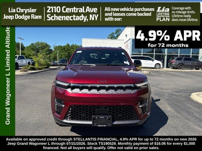2026 Jeep Grand Wagoneer L Limited Altitude