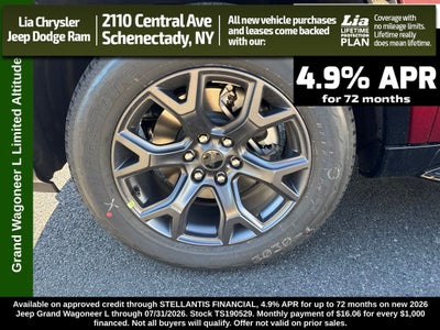 2026 Jeep Grand Wagoneer L Limited Altitude