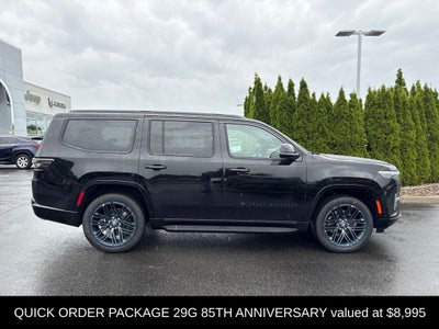 2026 Jeep Grand Wagoneer 85th Anniversary Edition