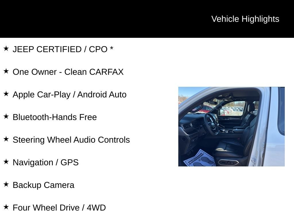 2024 Jeep Wagoneer Base