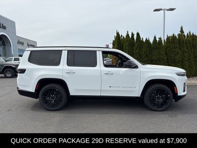 2026 Jeep Grand Wagoneer Limited Reserve
