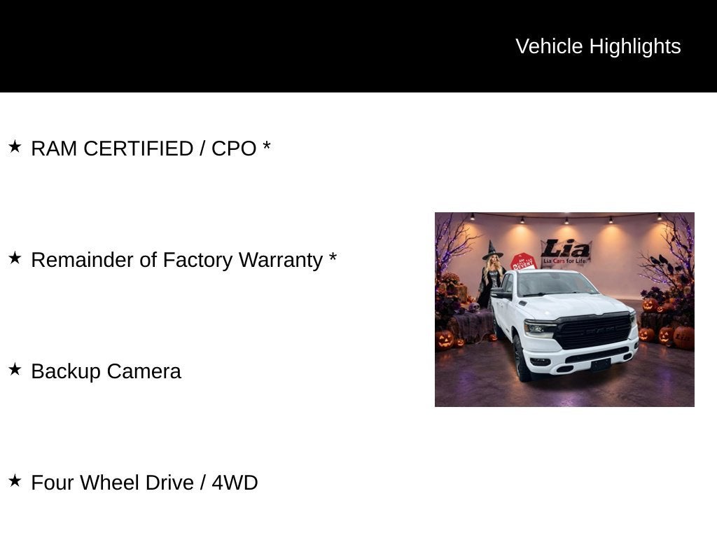 2021 RAM 1500 Big Horn/Lone Star 4D Quad Cab