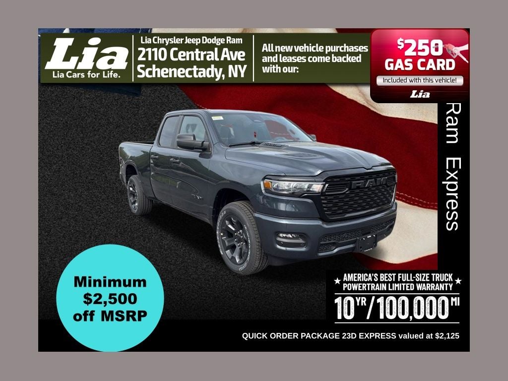 2026 RAM 1500 Express 4x4 Quad Cab 6'4's photo