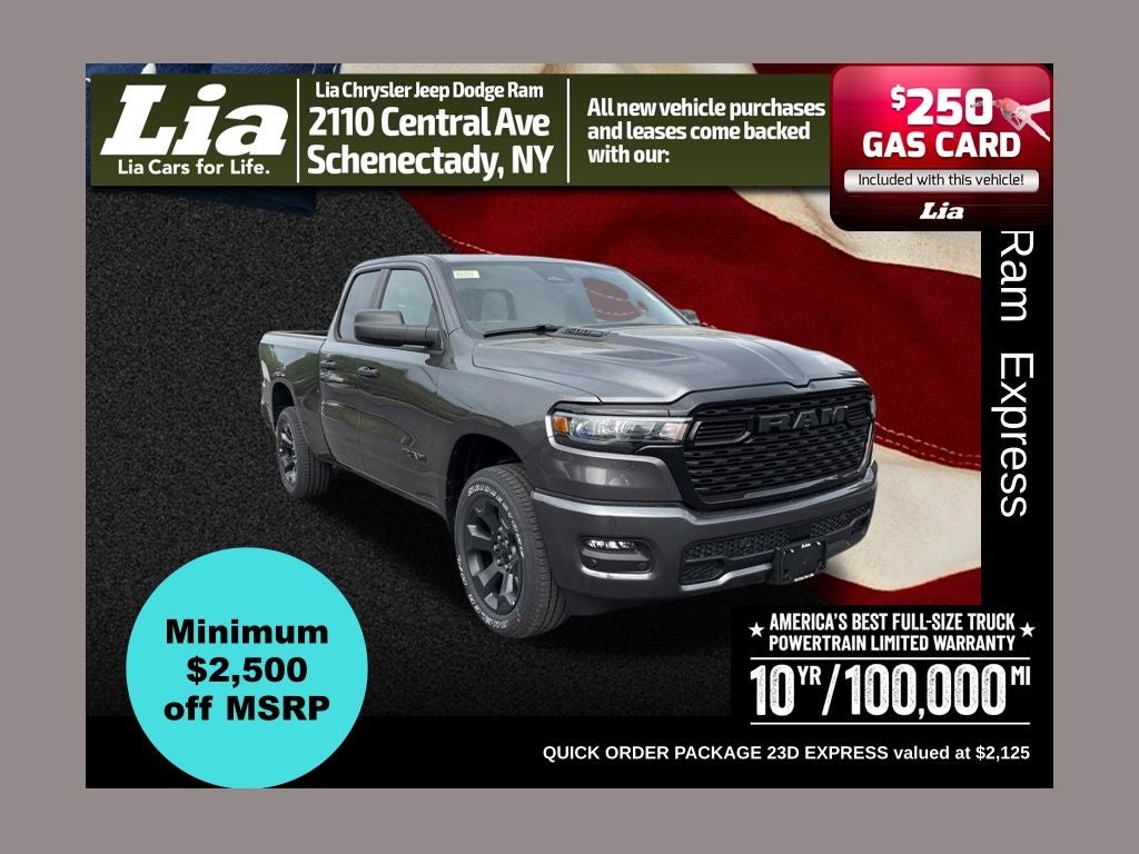 2026 RAM 1500 Express 4x4 Quad Cab 6'4's photo