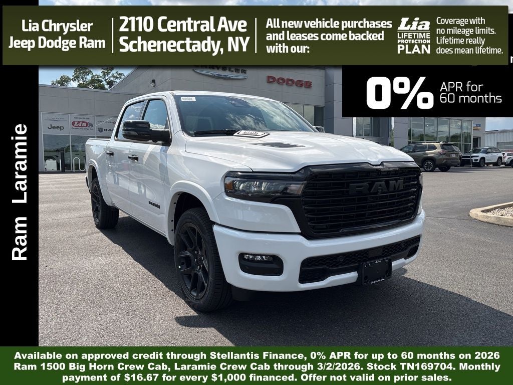 2026 RAM 1500 Laramie 4D Crew Cab