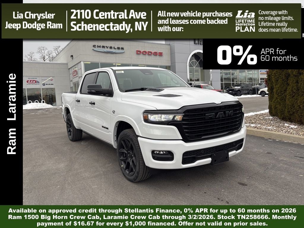 2026 RAM 1500 Laramie 4D Crew Cab