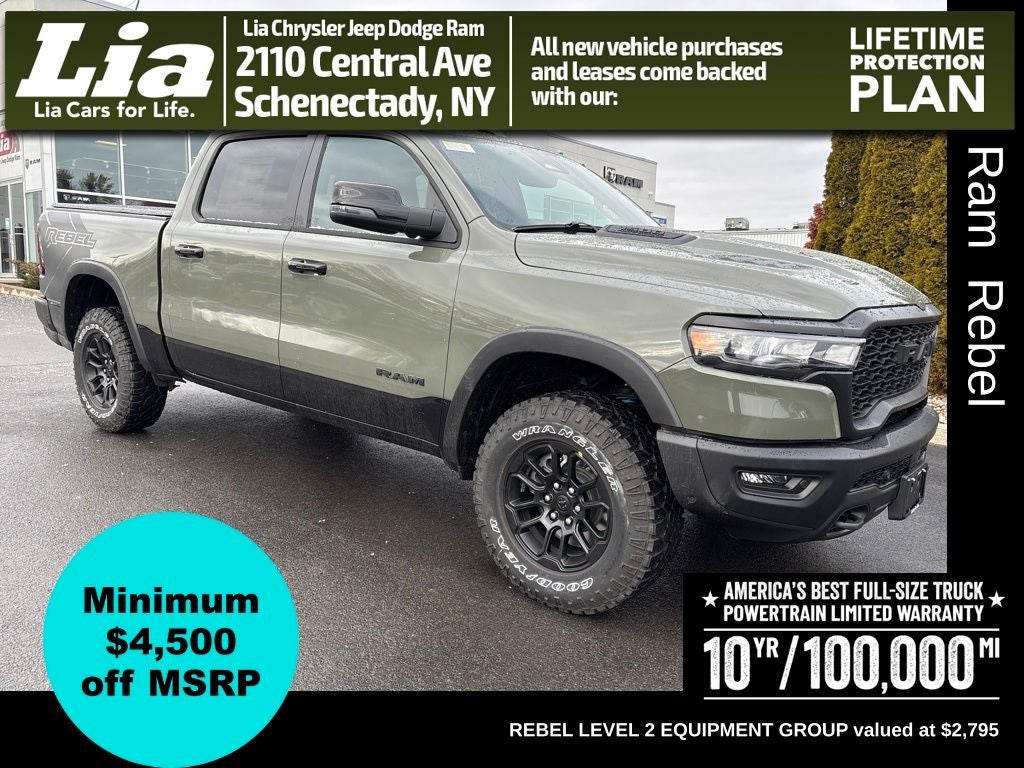 2026 RAM 1500 Rebel 4D Crew Cab