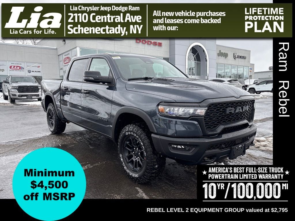 2026 RAM 1500 Rebel 4D Crew Cab