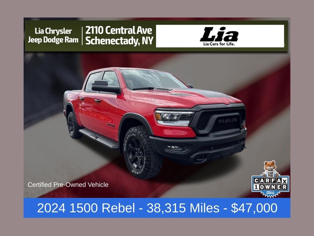 2024 RAM 1500 Rebel 4x4 Crew Cab 5'7's photo