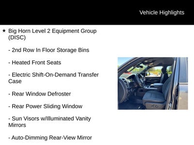 2023 RAM 1500 Big Horn/Lone Star 4D Crew Cab