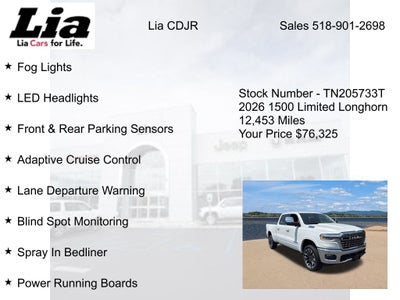 2026 RAM 1500 Limited 4D Crew Cab